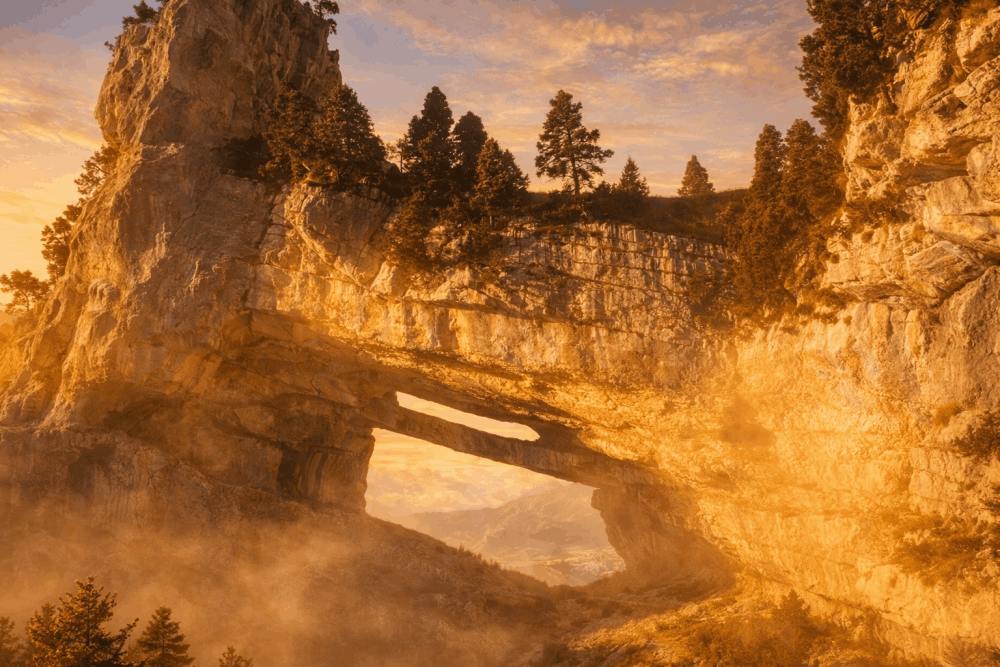 la Tour percée massif de la Chartreuse