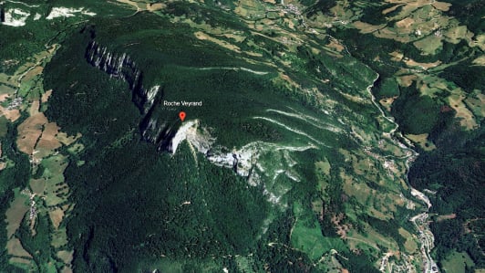 La Roche de Veyrand randonnée dans le massif de la Chartreuse France
