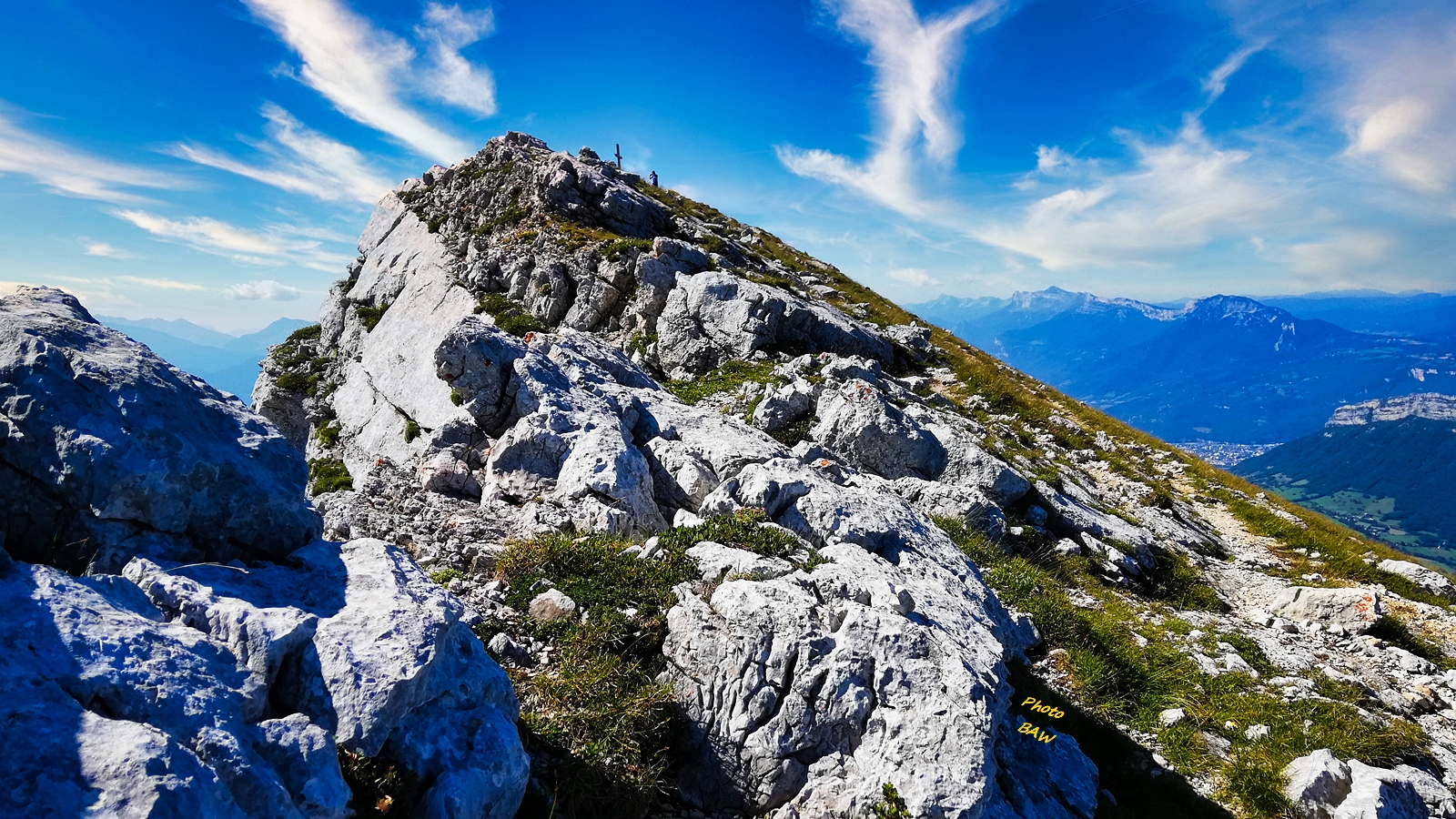 Sommet de Chamechaude randonnée massif de la Chartreuse France